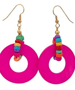 Mokuyobi Floating Disk Vintage Earrings NEW