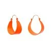 Mokuyobi Orange Hoop Vintage Earrings