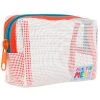 Mokuyobi Alpine Mesh Chubby Zip Pouch NEW