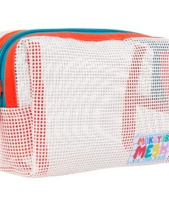 Mokuyobi Alpine Mesh Chubby Zip Pouch NEW