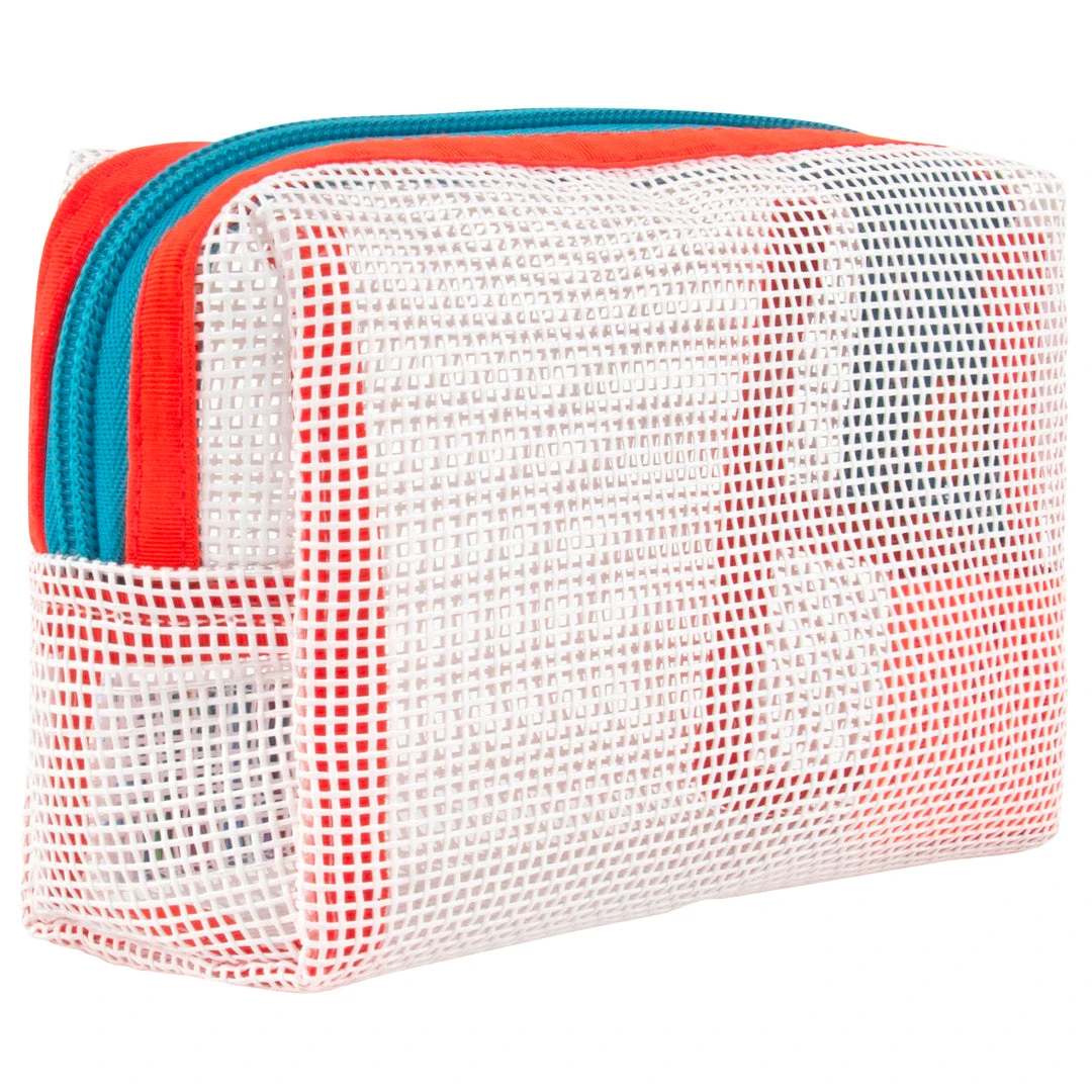 Mokuyobi Alpine Mesh Chubby Zip Pouch NEW 4 Mokuyobi Alpine Mesh Chubby Zip Pouch NEW