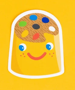 Mokuyobi Art Class Sticker