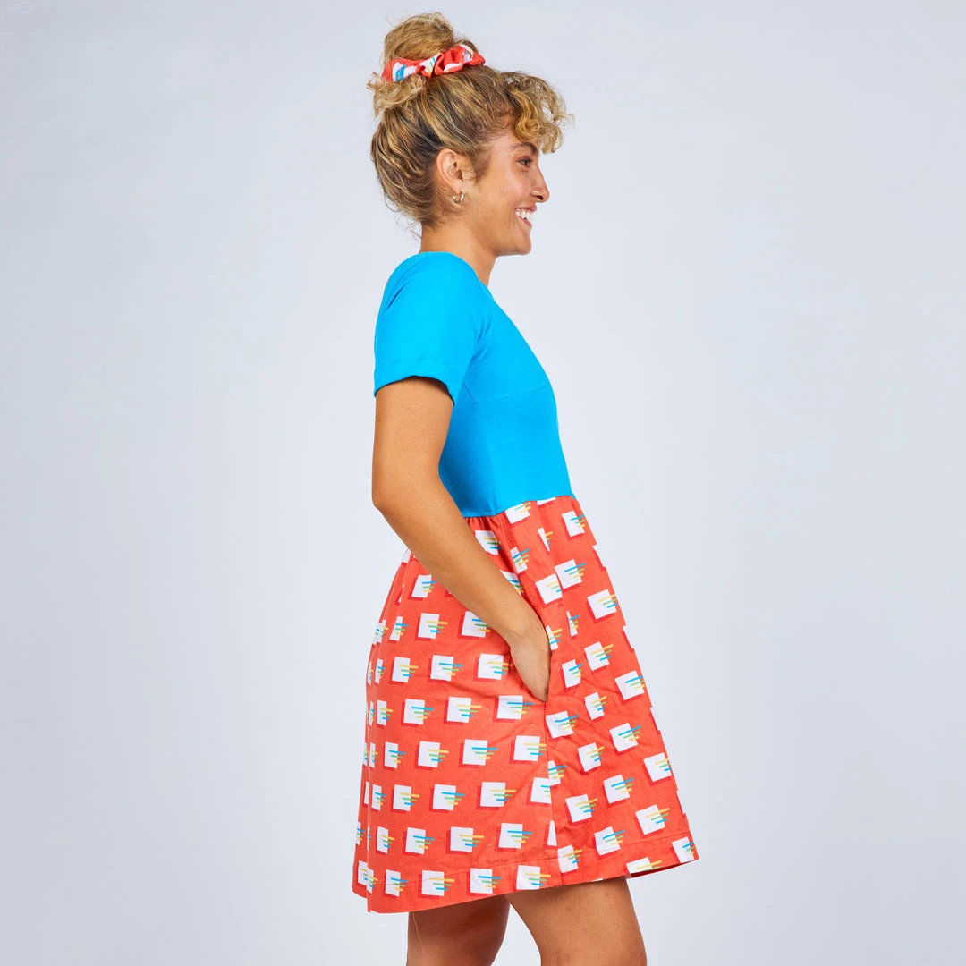 Mokuyobi Flashback Babydoll Dress Apparel 5 Mokuyobi Flashback Babydoll Dress Apparel