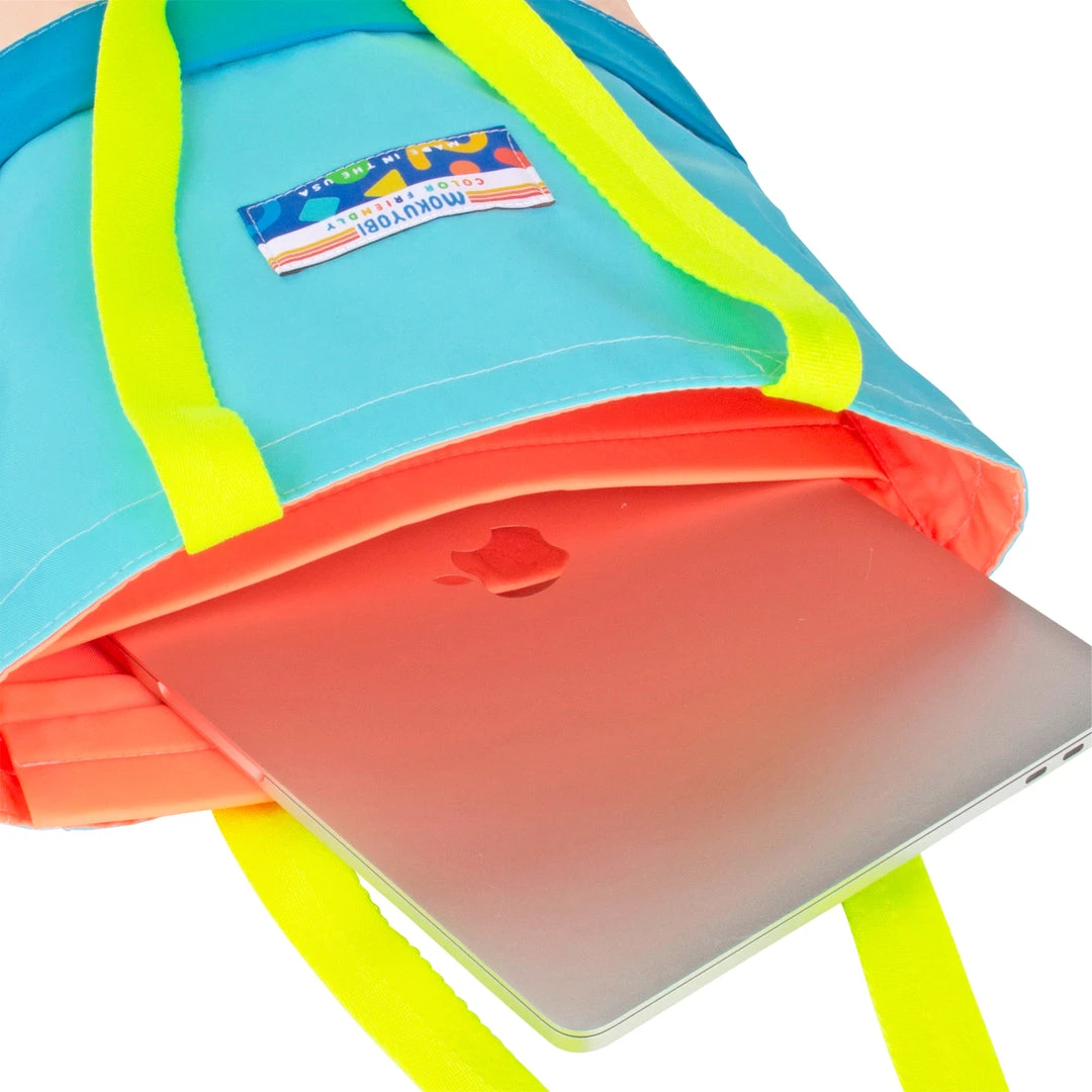 Mokuyobi Beachtown Laptop Handy Tote NEW 4 Mokuyobi Beachtown Laptop Handy Tote NEW