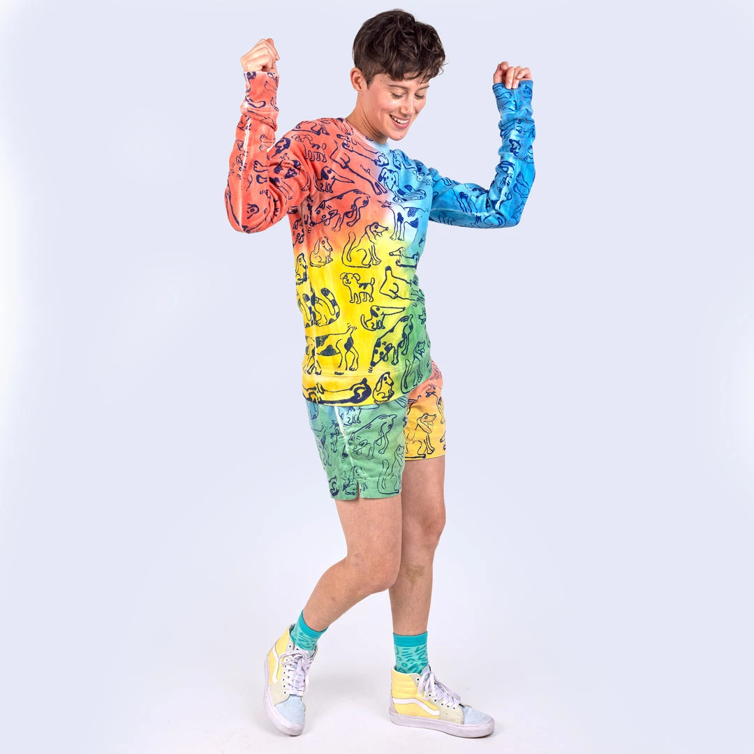 Mokuyobi Big Dog Crew Sweatshirt NEW 7 Mokuyobi Big Dog Crew Sweatshirt NEW