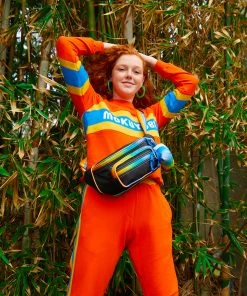 Mokuyobi Black Fanny Pack Sling NEW