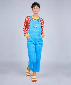 Mokuyobi Blueberry Zap Overalls NEW
