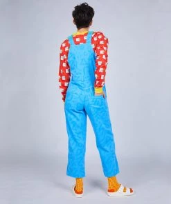 Mokuyobi Blueberry Zap Overalls NEW