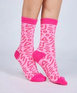 Mokuyobi NEW Raspberry Zap Socks