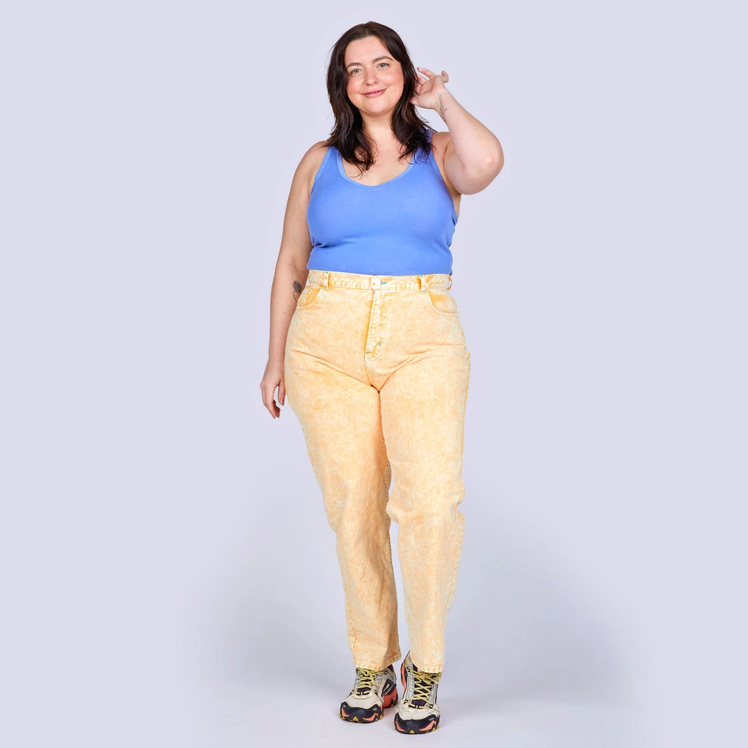 Mokuyobi NEW Buttercup Acid Wash Denim Jeans 11 Mokuyobi NEW Buttercup Acid Wash Denim Jeans