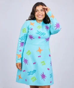 Mokuyobi Wacky Stamp Aurora Dress