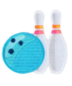 Mokuyobi Accessories Bowling Embroidered Sticker