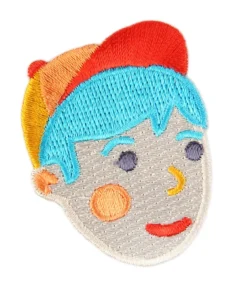 Mokuyobi Boy Embroidered Sticker Accessories