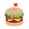 Mokuyobi Burger Embroidered Sticker