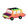 Mokuyobi Automobile Embroidered Sticker