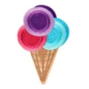 Mokuyobi Accessories Ice Cream Cone Embroidered Sticker