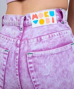 Mokuyobi Euphoria Acid Wash Denim Jeans NEW