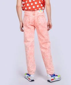Mokuyobi NEW Flamingo Acid Wash Denim Jeans