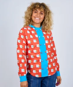 Mokuyobi Flashback Double Identity Blouse Apparel