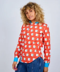 Mokuyobi Flashback Double Identity Blouse Apparel