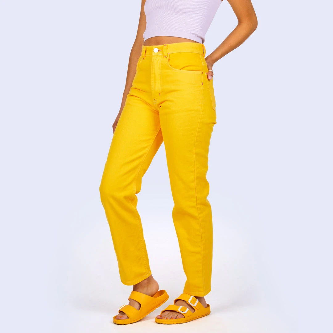 Mokuyobi NEW Goldenrod Denim Jeans 8 Mokuyobi NEW Goldenrod Denim Jeans