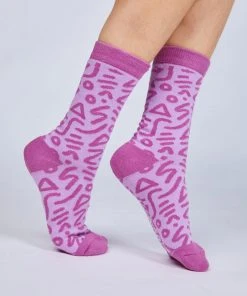 Mokuyobi Grape Jelly Zap Socks