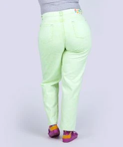 Mokuyobi Honeydew Acid Wash Denim Jeans
