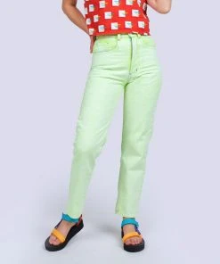 Mokuyobi Honeydew Acid Wash Denim Jeans