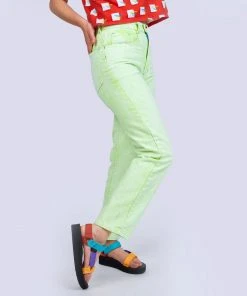 Mokuyobi Honeydew Acid Wash Denim Jeans