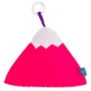 Mokuyobi Hot Pink Plush Mountain Keychain Accessories 2 Mokuyobi Hot Pink Plush Mountain Keychain Accessories
