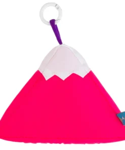 Mokuyobi Hot Pink Plush Mountain Keychain Accessories