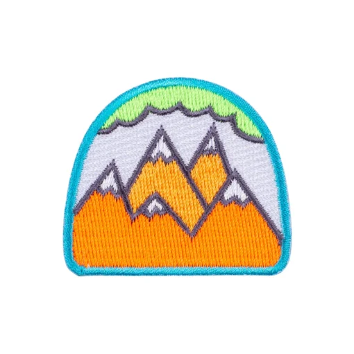 Mokuyobi Threads Neon Mountains Patches
