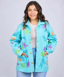 Mokuyobi Apparel Wacky Stamp Work Jacket