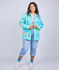 Mokuyobi Apparel Wacky Stamp Work Jacket 11 Mokuyobi Apparel Wacky Stamp Work Jacket