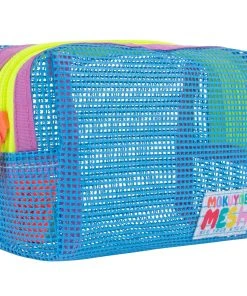 Mokuyobi Lake Mesh Chubby Zip Pouch