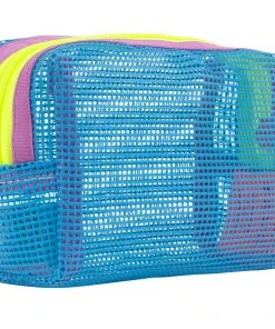 Mokuyobi Lake Mesh Chubby Zip Pouch
