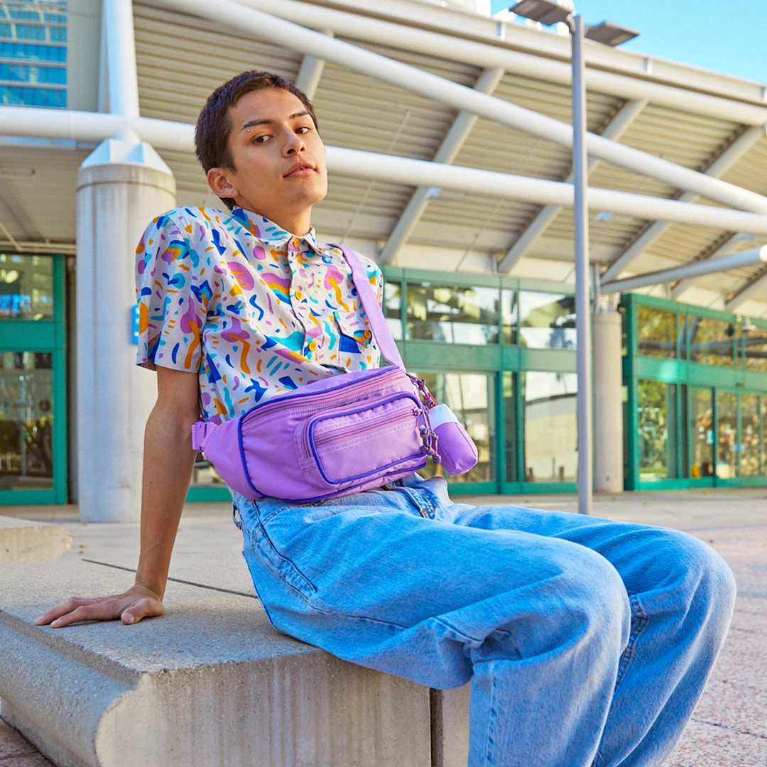 Mokuyobi Lavender Fanny Pack Sling 4 Mokuyobi Lavender Fanny Pack Sling