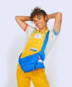 Mokuyobi Medium Blue Fanny Pack Sling NEW