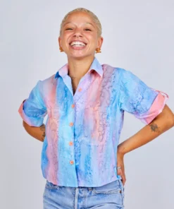 Mokuyobi Apparel Melty Movement Airplane Blouse