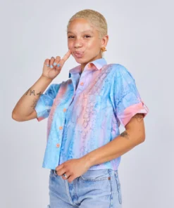 Mokuyobi Apparel Melty Movement Airplane Blouse