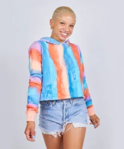 Mokuyobi Melty Movement Crop Hoodie