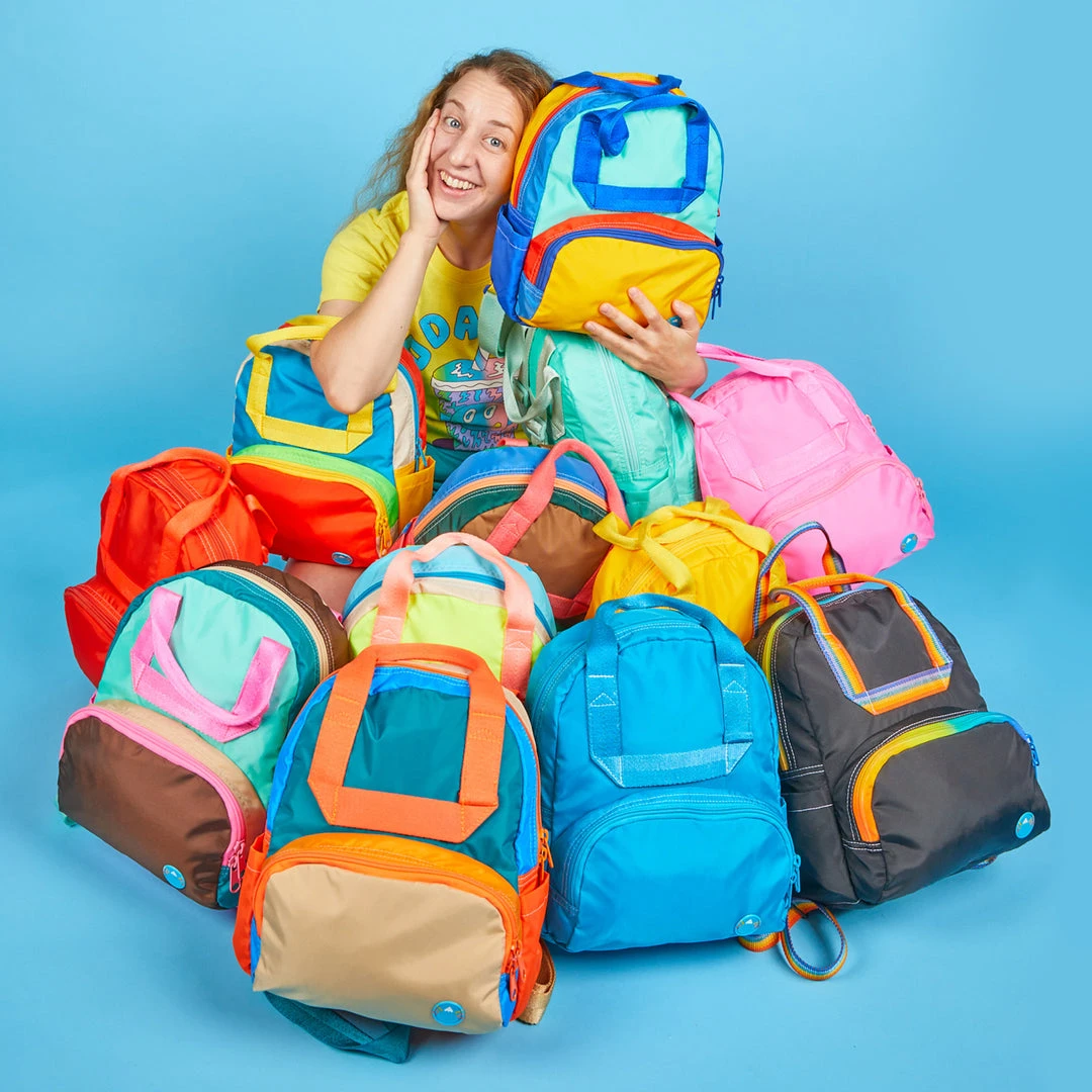 Mokuyobi NEW Light Pink Mini Atlas Backpack 10 Mokuyobi NEW Light Pink Mini Atlas Backpack