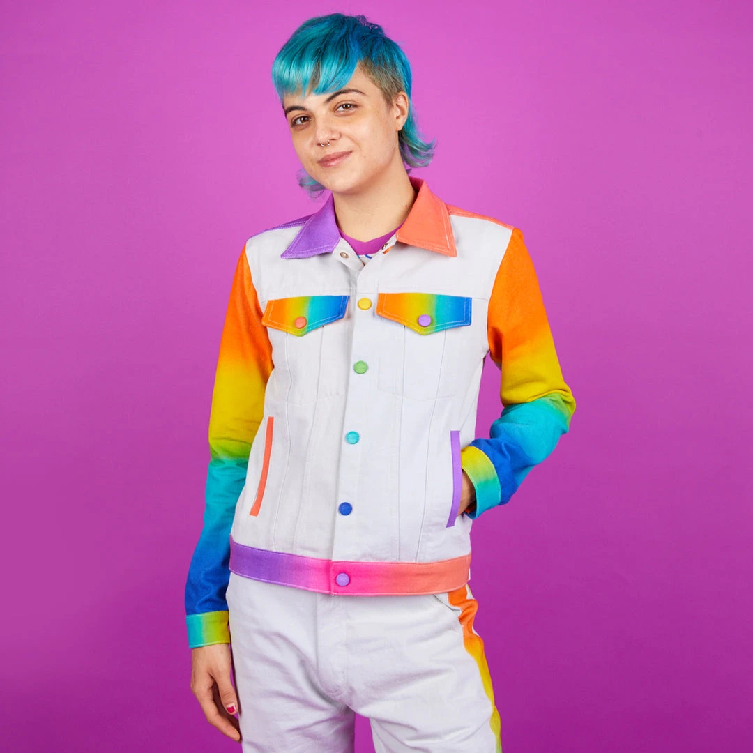 Mokuyobi Moon Rise Airbrush Denim Jacket Apparel 7 Mokuyobi Moon Rise Airbrush Denim Jacket Apparel