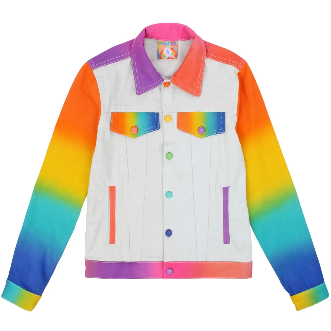 Mokuyobi Moon Rise Airbrush Denim Jacket Apparel 16 Mokuyobi Moon Rise Airbrush Denim Jacket Apparel