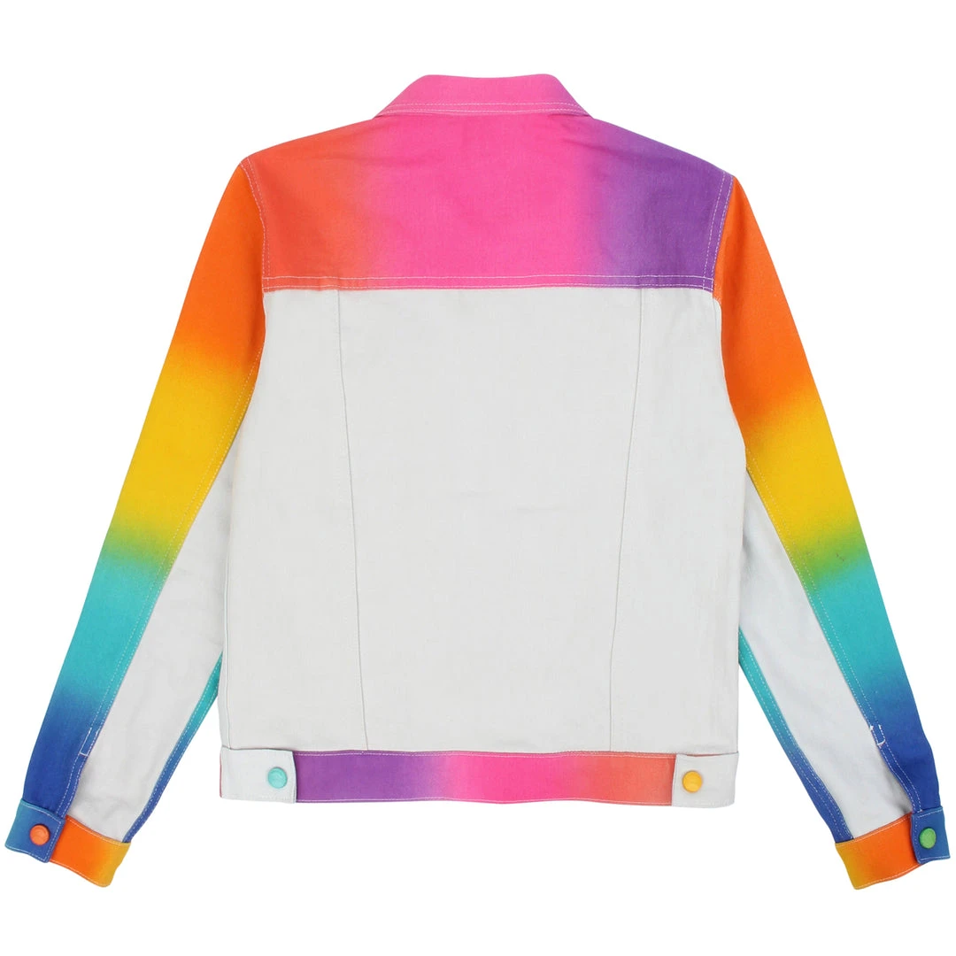 Mokuyobi Moon Rise Airbrush Denim Jacket Apparel 6 Mokuyobi Moon Rise Airbrush Denim Jacket Apparel