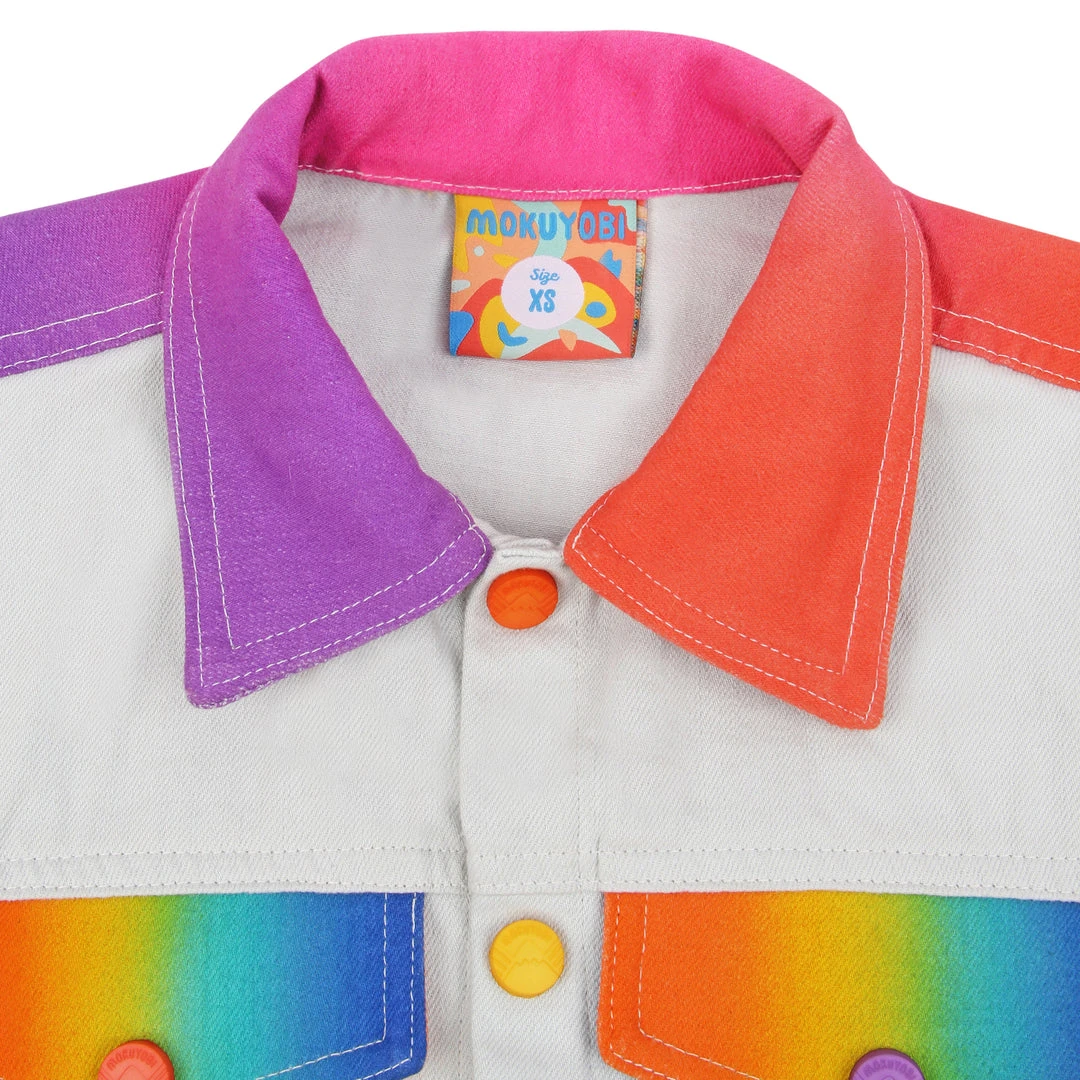 Mokuyobi Moon Rise Airbrush Denim Jacket Apparel 18 Mokuyobi Moon Rise Airbrush Denim Jacket Apparel