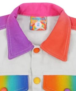 Mokuyobi Moon Rise Airbrush Denim Jacket Apparel 32 Mokuyobi Moon Rise Airbrush Denim Jacket Apparel