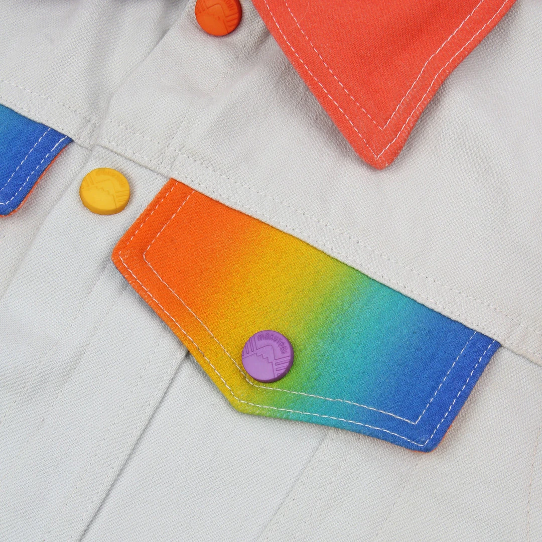 Mokuyobi Moon Rise Airbrush Denim Jacket Apparel 9 Mokuyobi Moon Rise Airbrush Denim Jacket Apparel