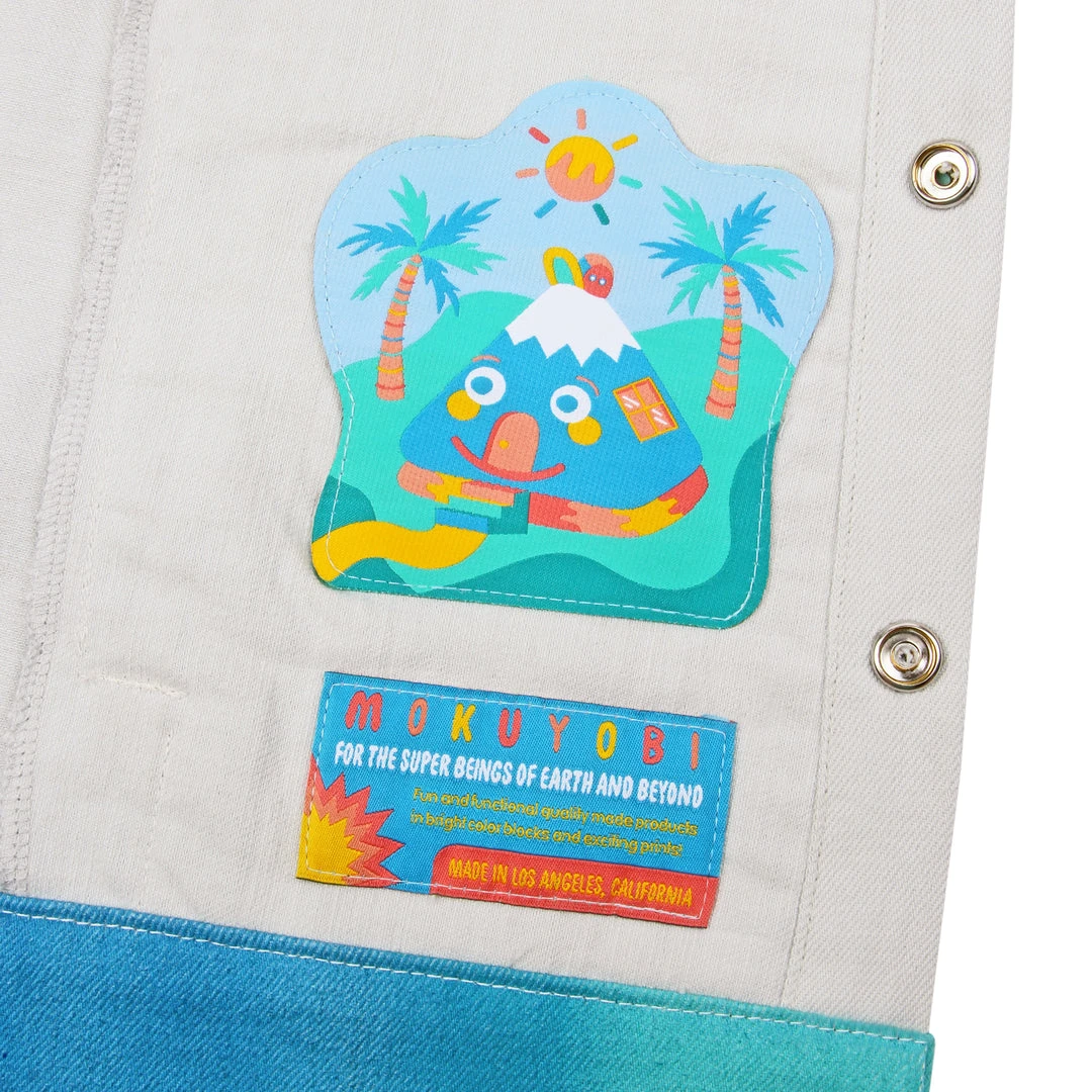 Mokuyobi Moon Rise Airbrush Denim Jacket Apparel 14 Mokuyobi Moon Rise Airbrush Denim Jacket Apparel