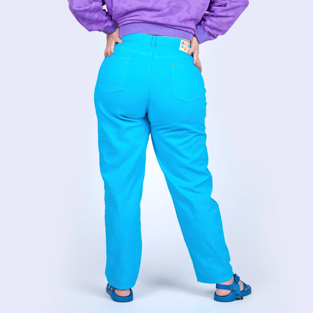 Mokuyobi Mountain Blue Denim Jeans NEW 4 Mokuyobi Mountain Blue Denim Jeans NEW